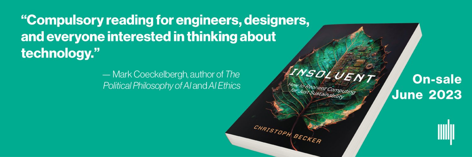 🔇 Christoph Becker 🍉 ⏩ cbecker@hci.social banner