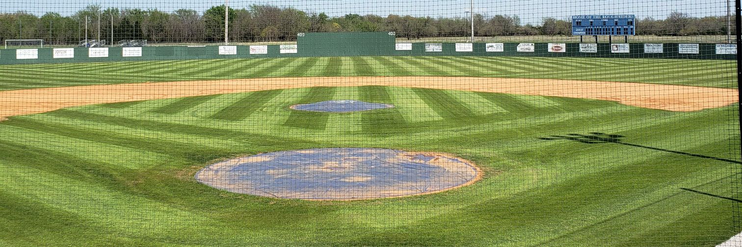 Crowder Baseball's banner