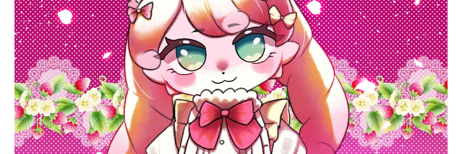 🥛딸기우유@いちごミルク🍓 banner