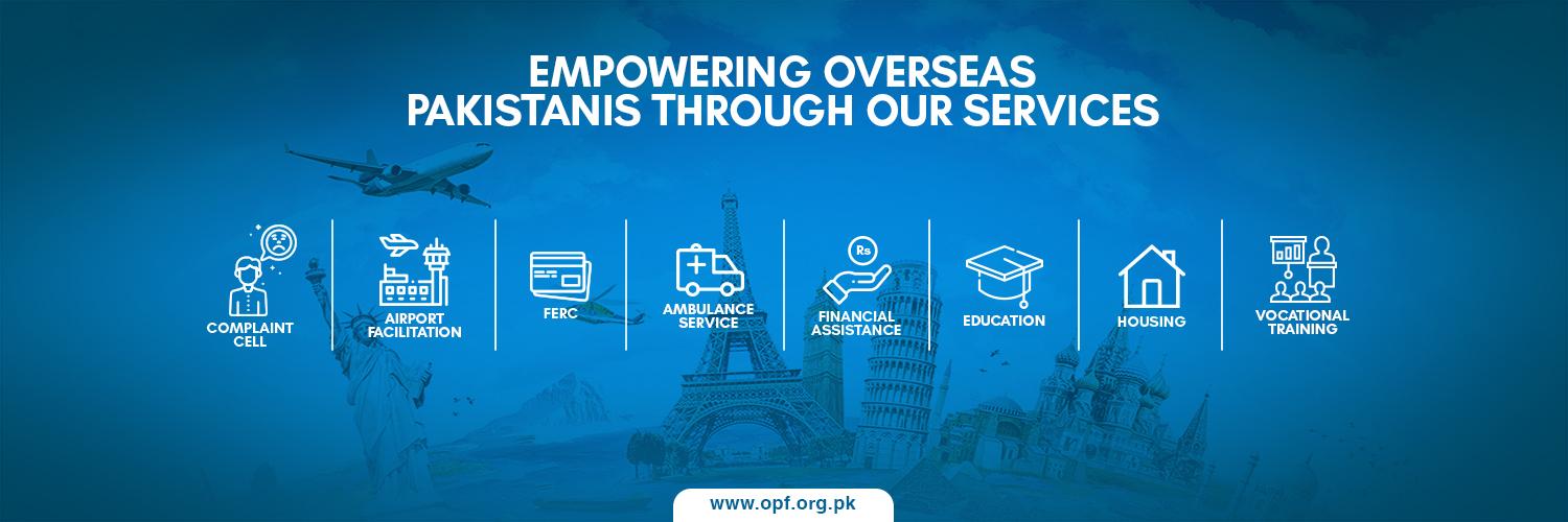 Overseas Pakistanis Foundation banner