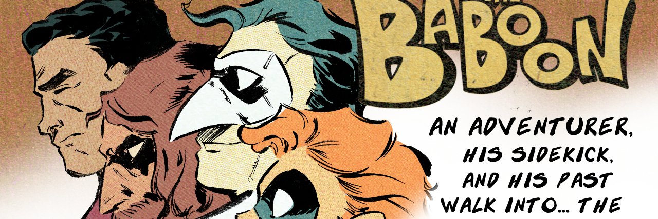 The Baboon on Crowdfundr banner