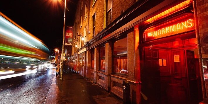 Workman's Clubnights banner