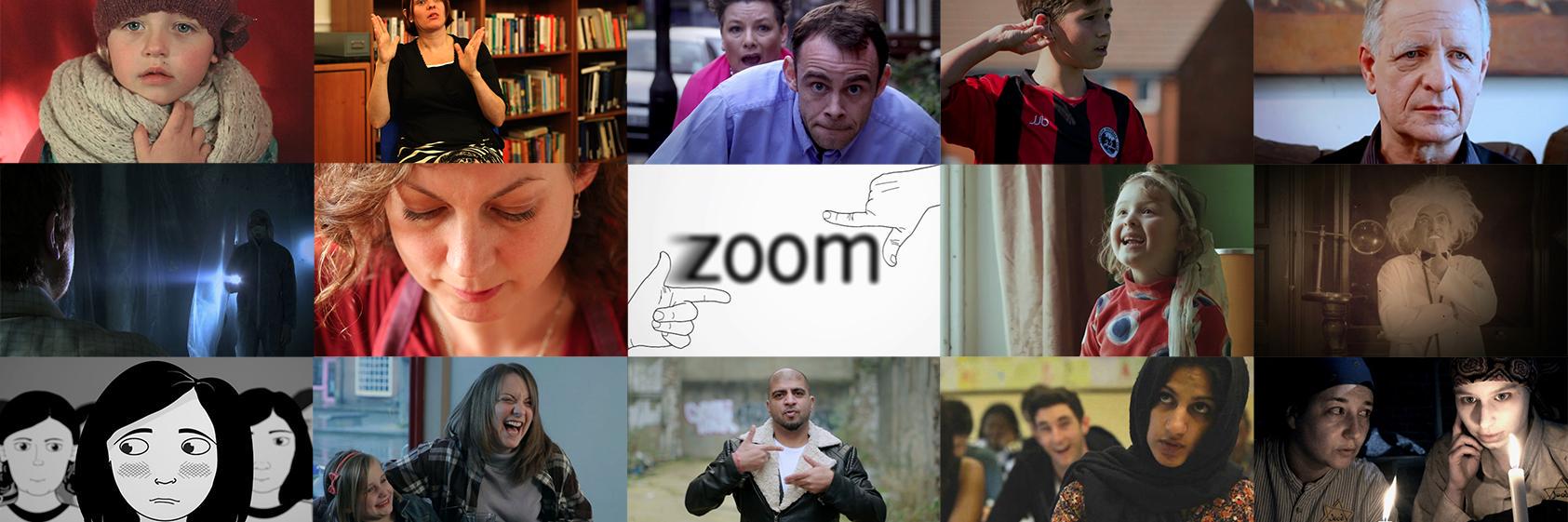Zoom Short Films banner