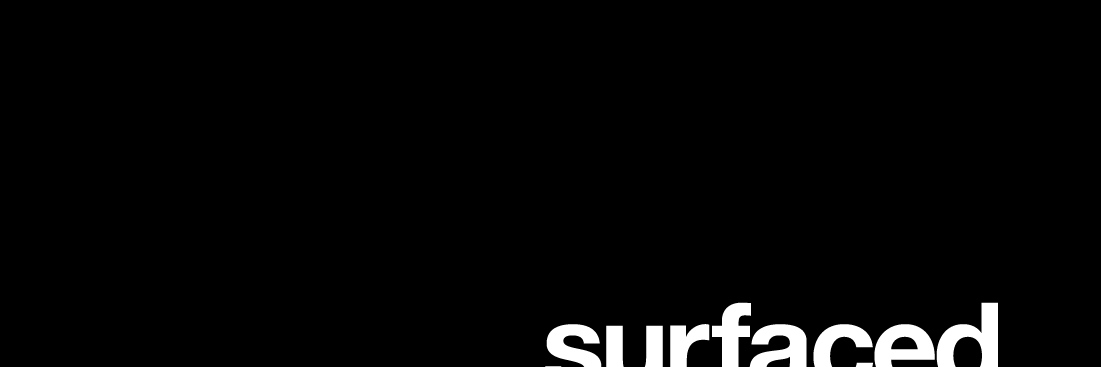 Twitter banner for @surfaced