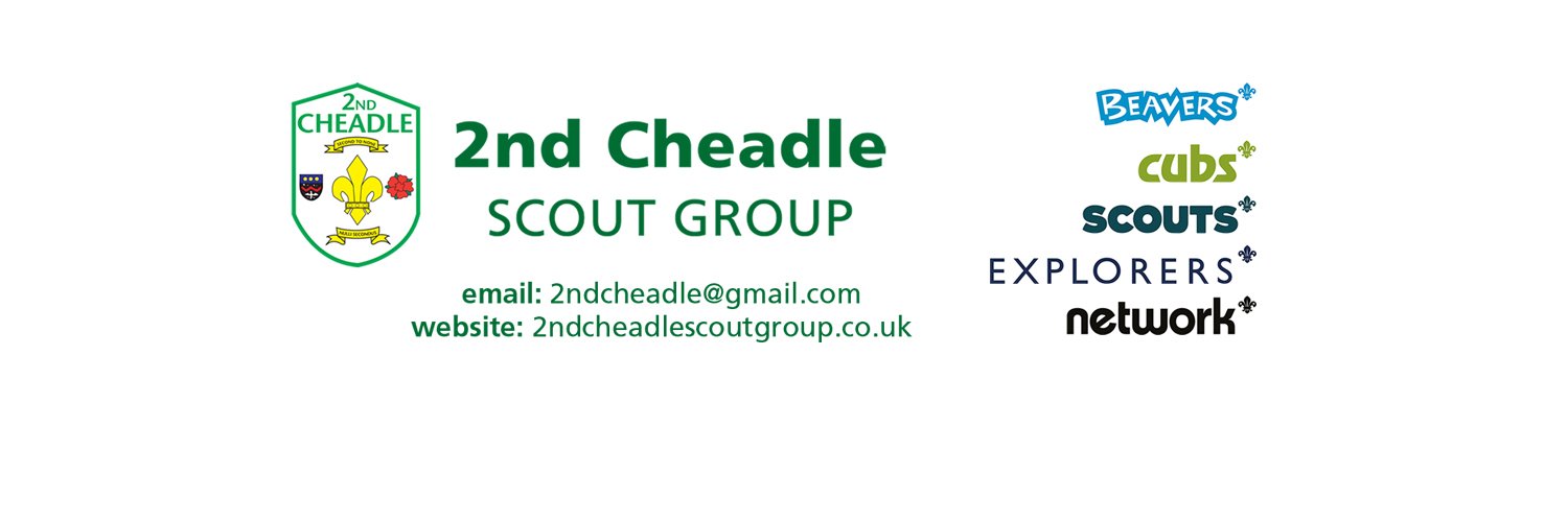 2nd Cheadle Scout Group banner