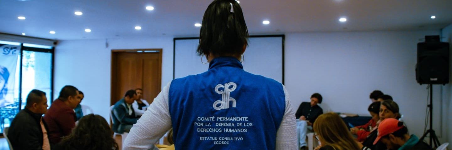 Comité Permanente Por La Defensa de los DD.HH. banner