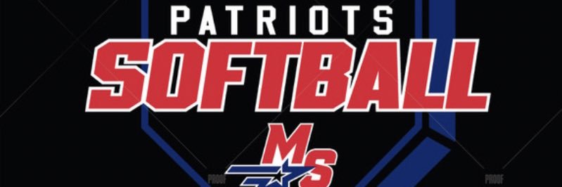 MS Patriots Softball's banner