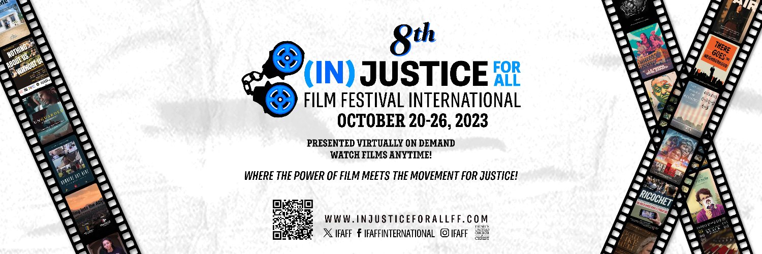 (In)Justice For All Film Festival International banner
