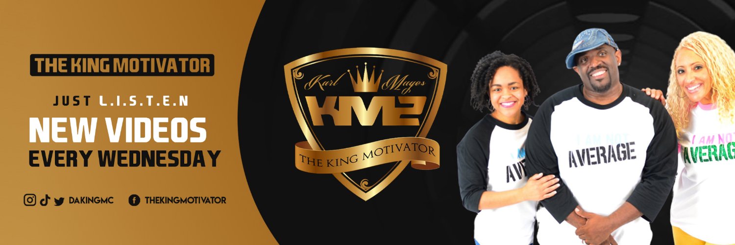 The KING Motivator banner