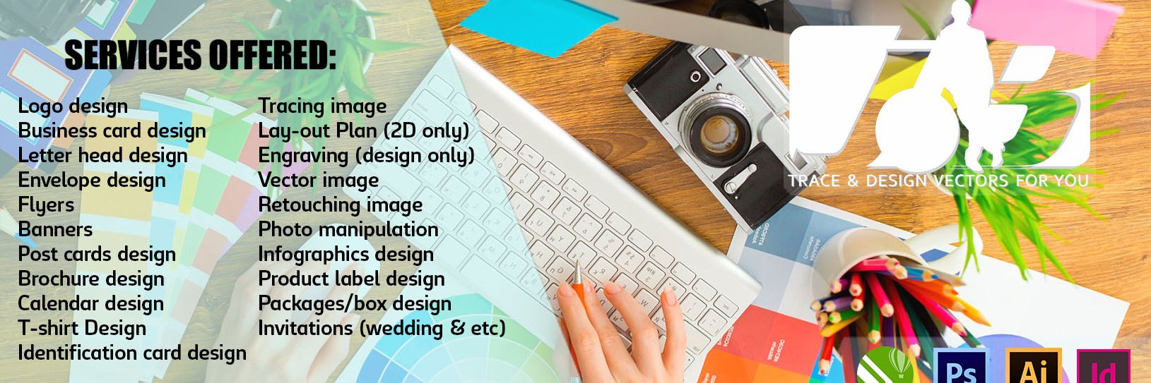 Tracing & Vector Works banner