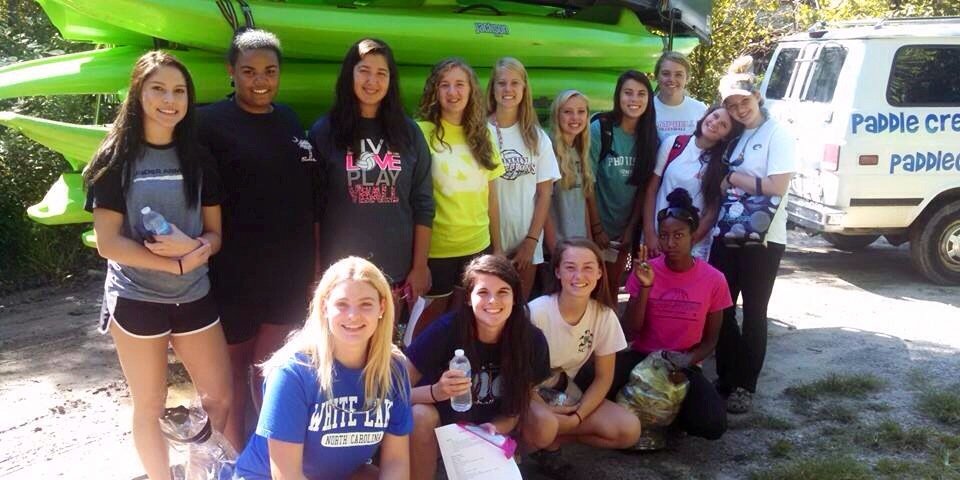 LCHS Volleyball banner