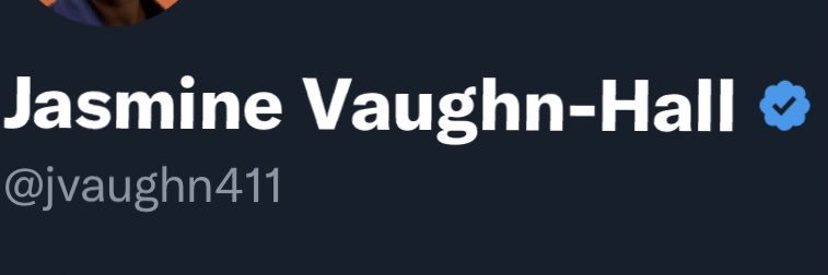 Jasmine Vaughn-Hall's banner