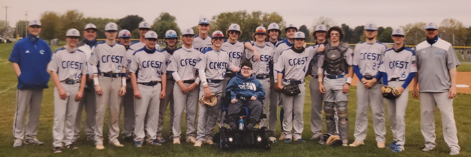 Cedar Crest Baseball banner