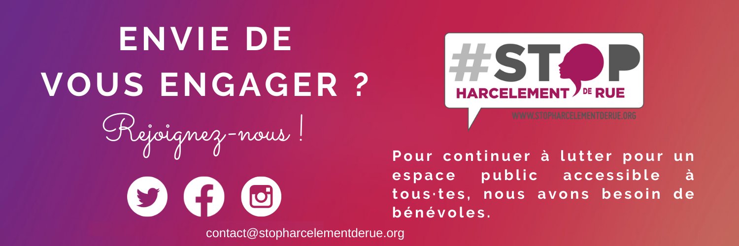 StopHarcèlementDeRue banner