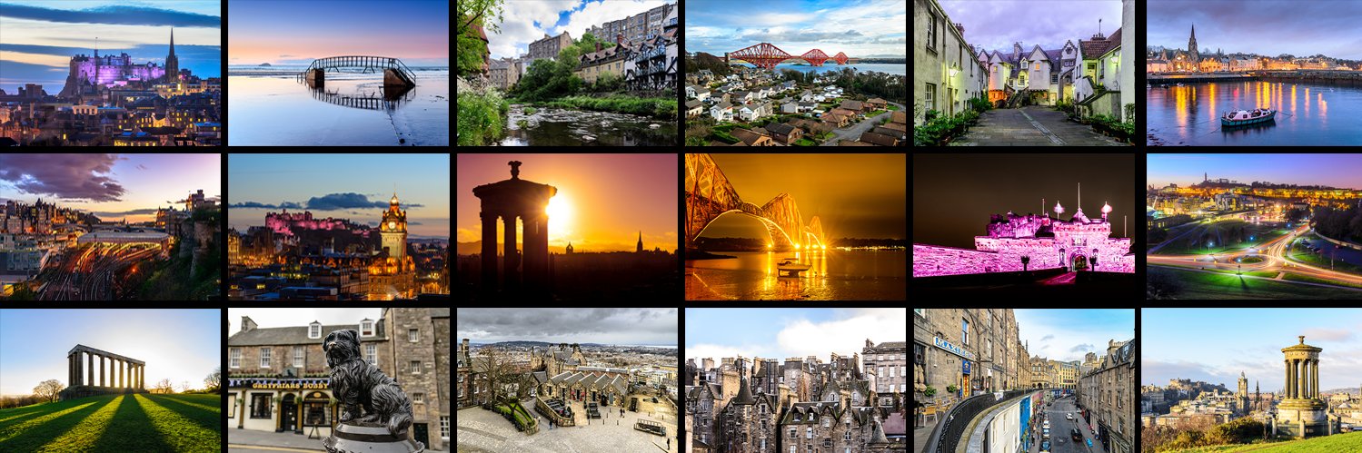 Spectacular Edinburgh banner