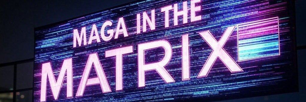 MAGA IN THE MATRIX🇺🇸 banner