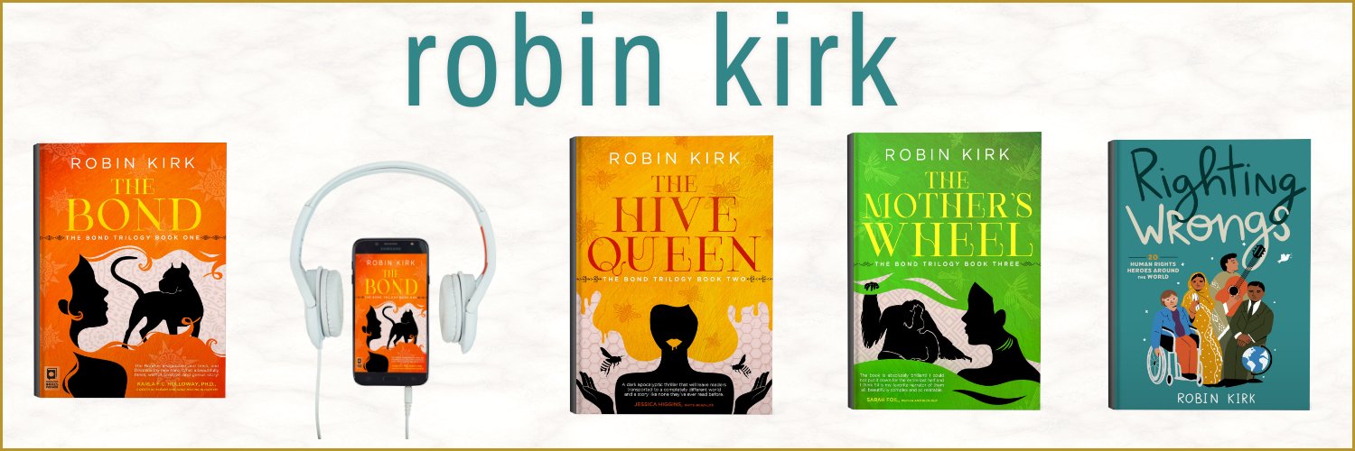 Robin "Is on Bluesky" Kirk banner