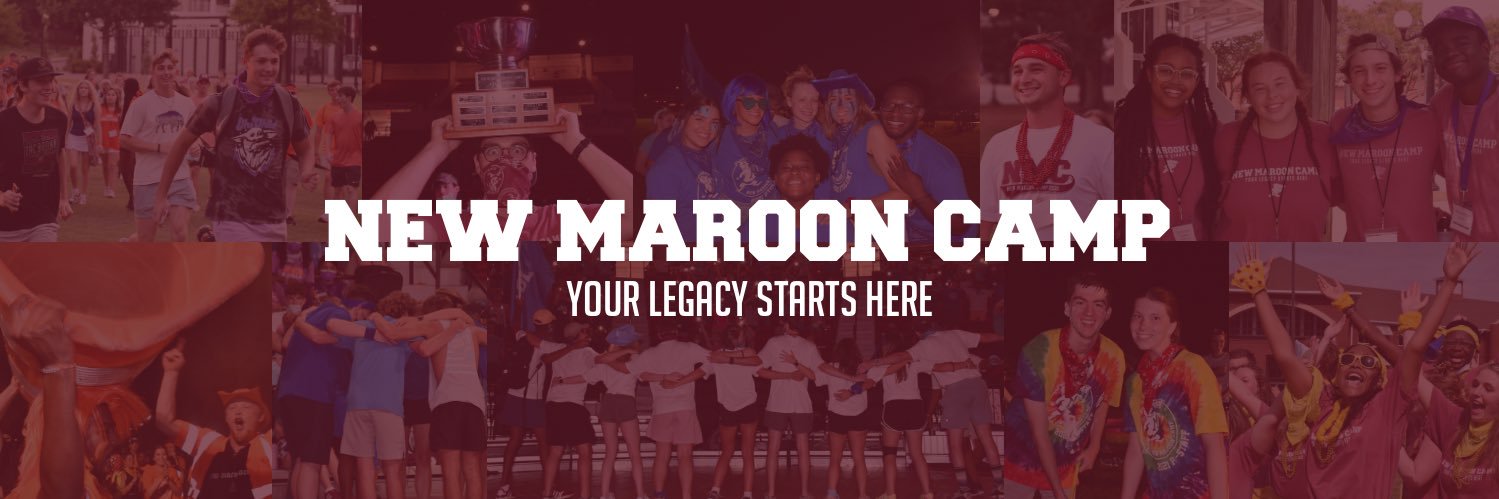 New Maroon Camp banner