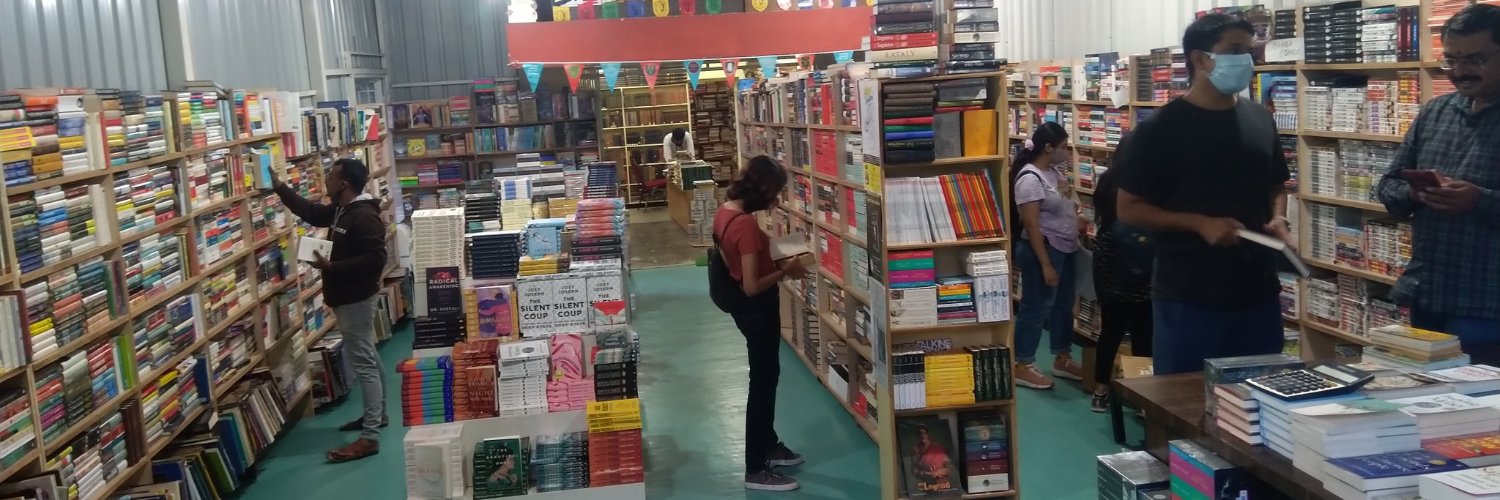 Bookworm Bookstore, Blr's banner