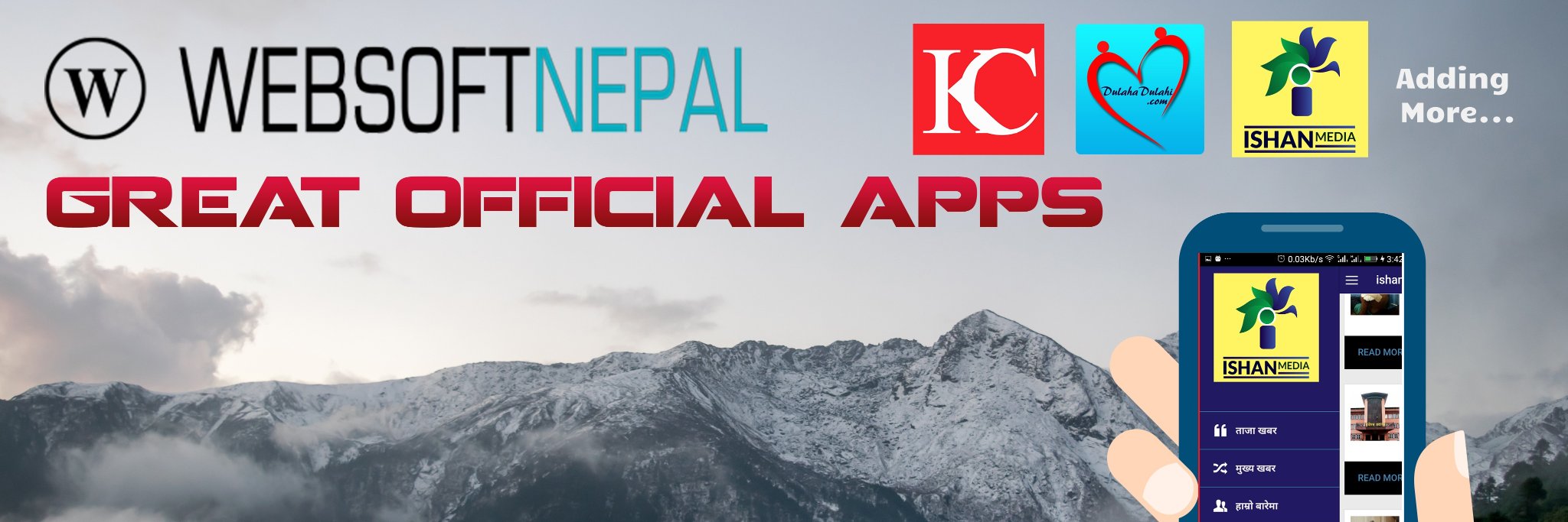 WebSoftNepal's profile banner image