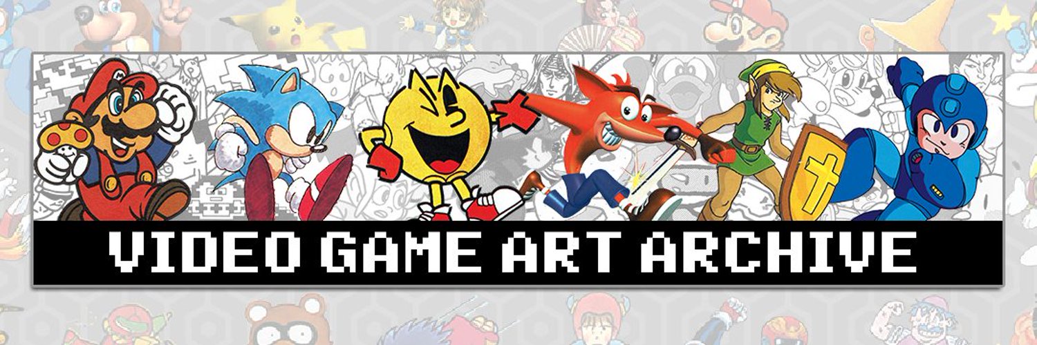 Video Game Art Archive Profile Banner