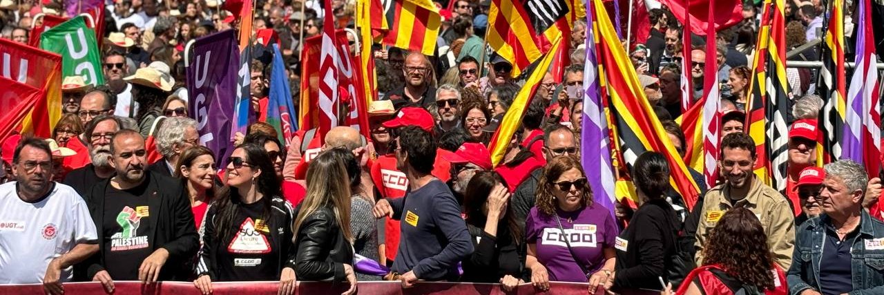 Acció Jove - Joves CCOO Catalunya banner