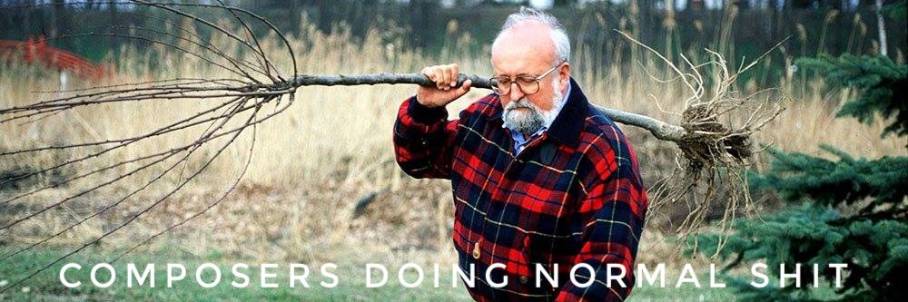 composers doing normal shit banner