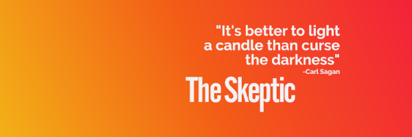 The Skeptic banner