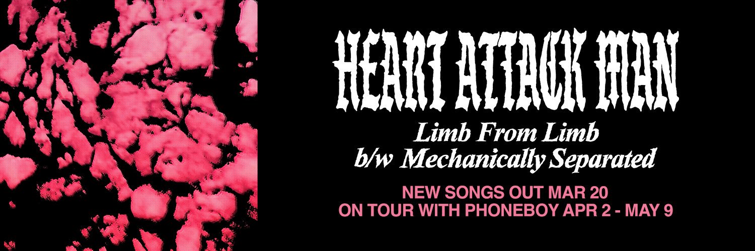 HEART ATTACK MAN banner