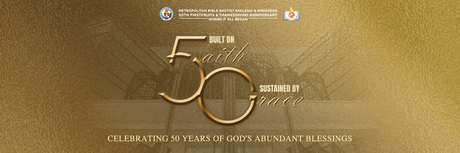 Metropolitan Bible Baptist Ekklesia banner