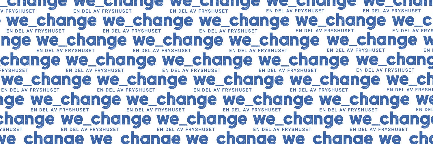 WeChangeSverige's profile banner image