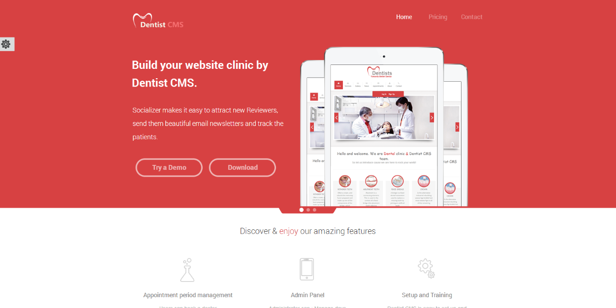 DentistCMS's profile banner image