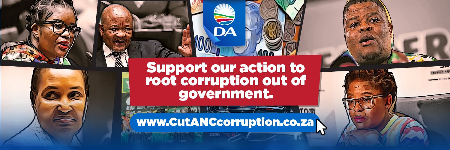 Democratic Alliance's banner