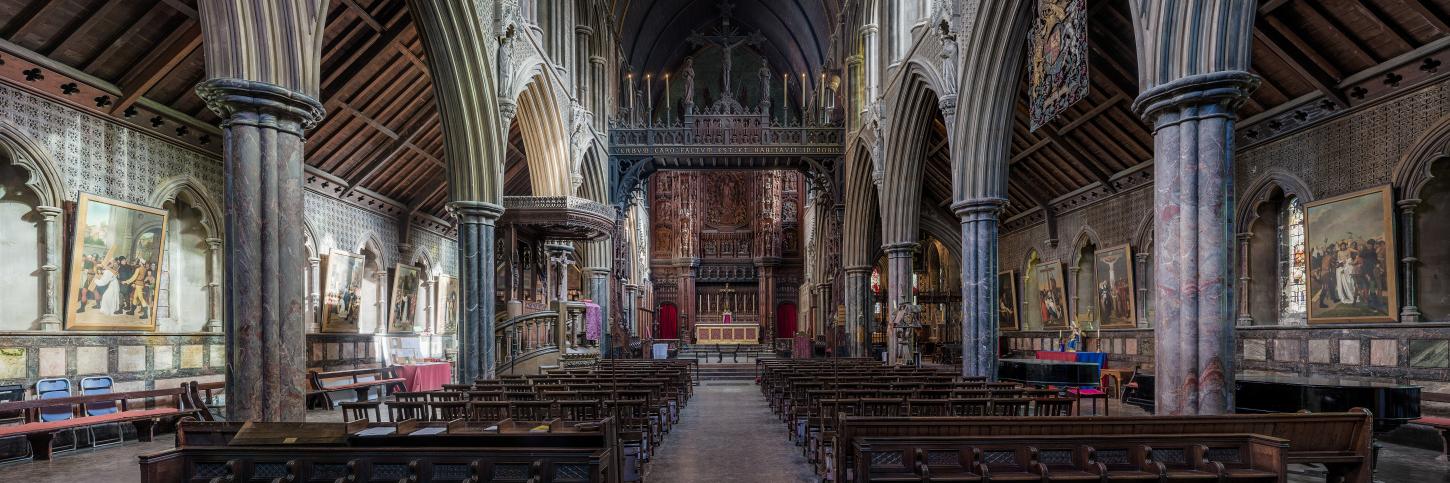 St Cuthbert's Church banner