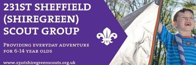 Shiregreen Scouts banner