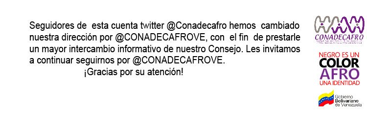 CONADECAFRO banner