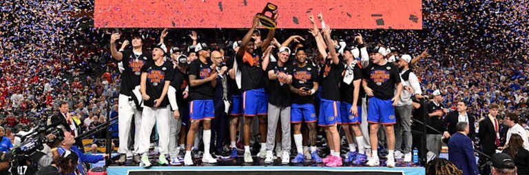 Bleed Orange and Blue banner