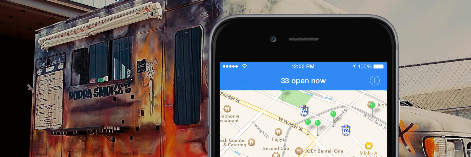 Street Food App banner