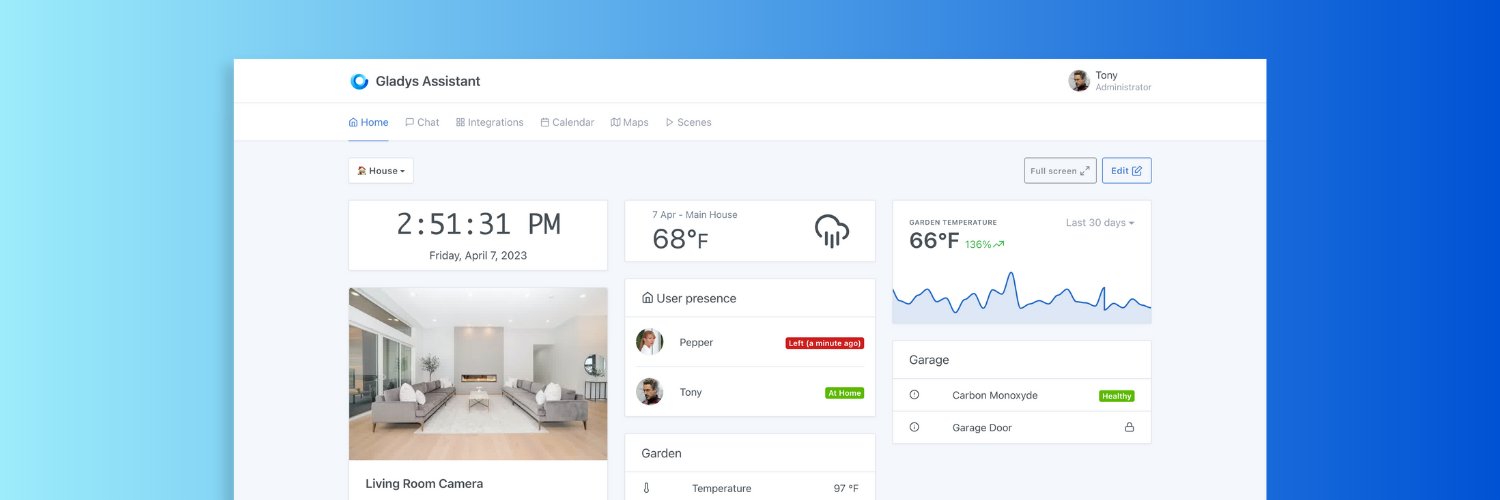 Gladys Assistant banner