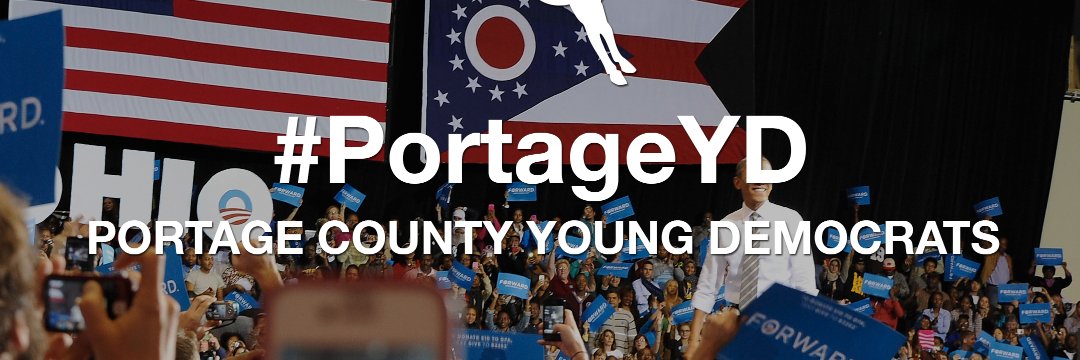 Portage Young Dems banner
