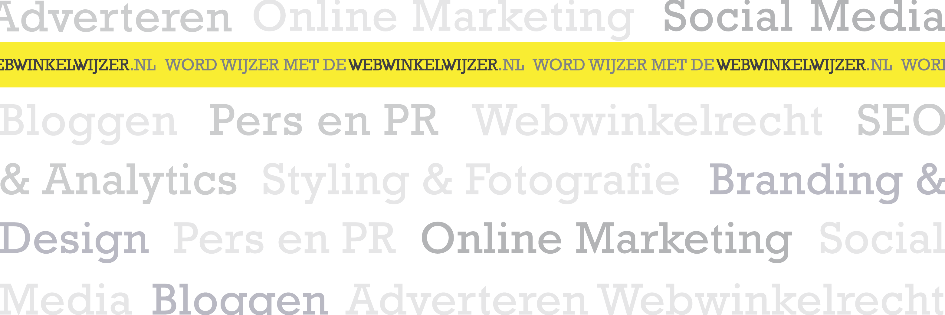 De WebWinkelWijzer banner