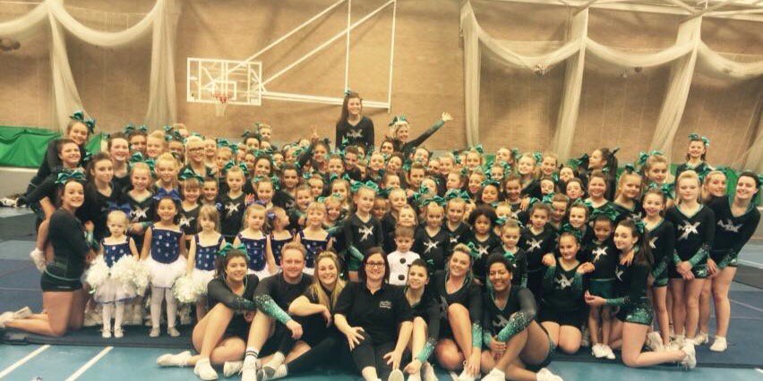 Matrix Cheer Squad banner