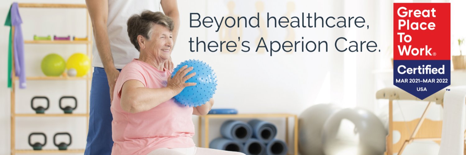 AperionCare's profile banner image