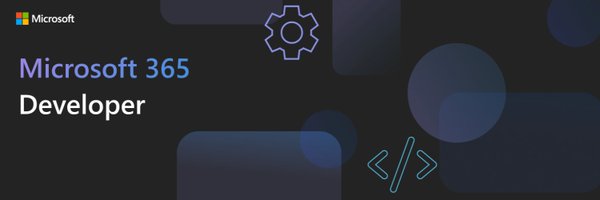 Microsoft365Dev Profile Banner