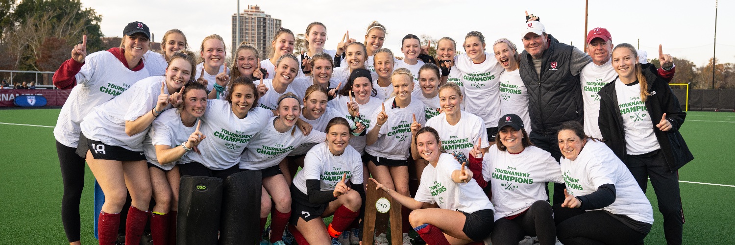 Harvard Field Hockey banner