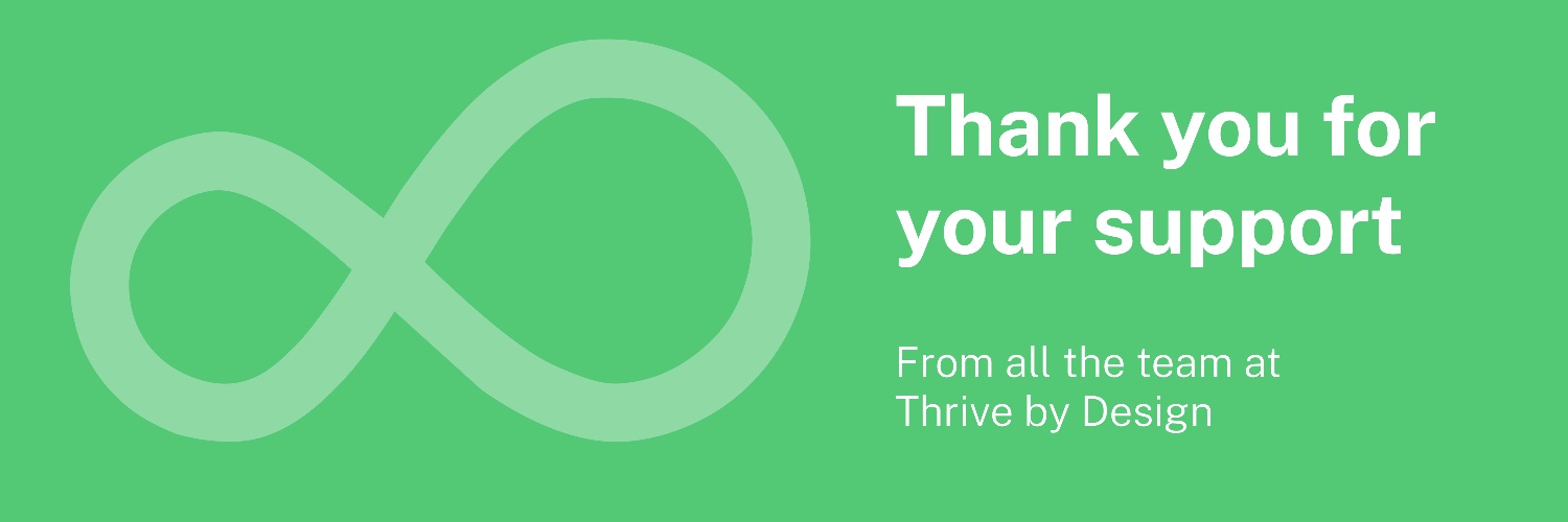 Thrive by Design banner