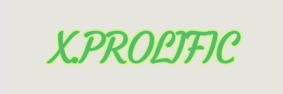 X Prolific banner