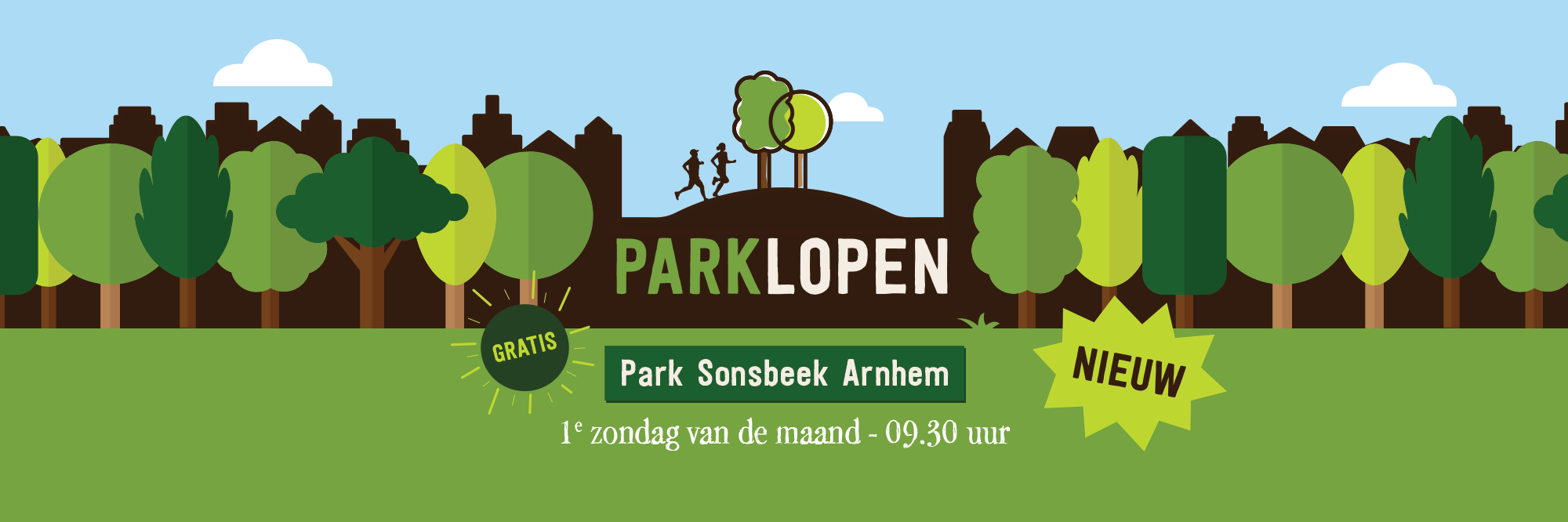 Parklopen - Sonsbeek banner
