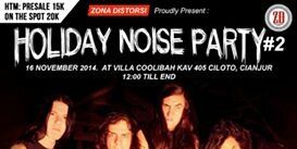 #HOLIDAYNOISEPARTY banner