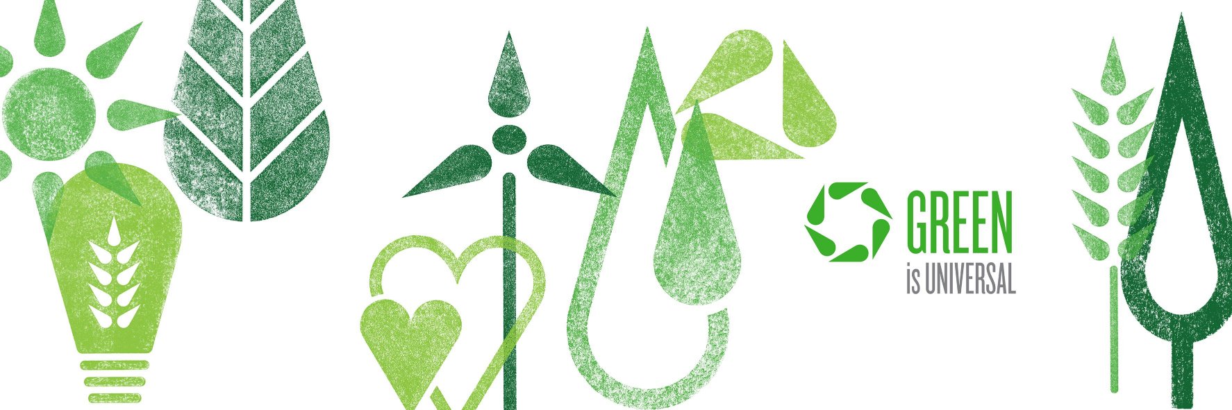 Green is Universal banner